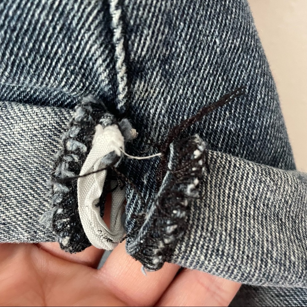 One Teaspoon Bandits Distressed Denim Shorts - Picture 7 of 7